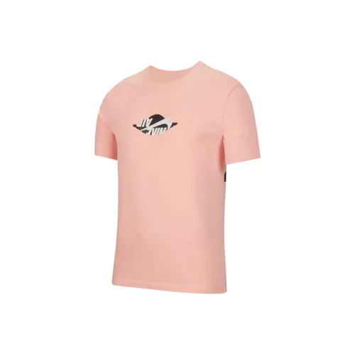 Jordan Air Джордан CLASSICS T Рубашка Мужская Кораллово-красная