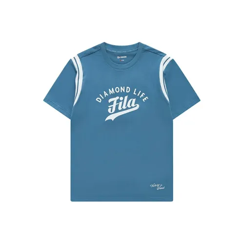 FILA FUSION T Рубашка Мужская Эльза Синий