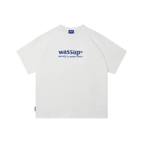 WASSUP логотип Унисекс футболка
