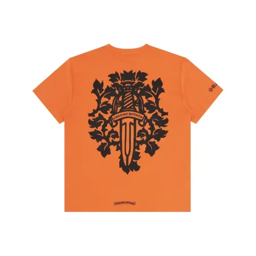 Chrome Hearts T-Shirt Унисекс Оранжевый