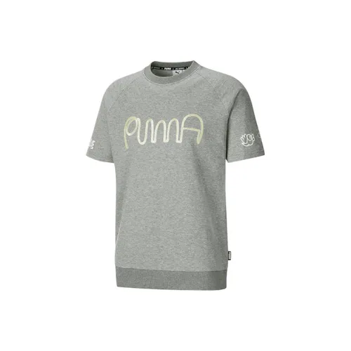 PUMA x MR DOODLE T-Shirt Мужской Серый