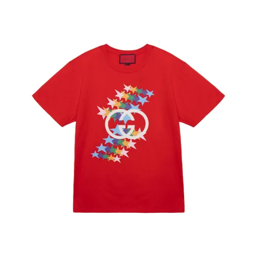 GUCCI 520 Special Series SS21 T Рубашка Мужская Ярко-Красная