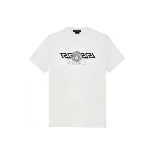 VERSACE Белые Мужские T-рубашки