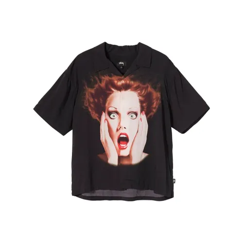 Stussy Черные Мужские T-Рубашки
