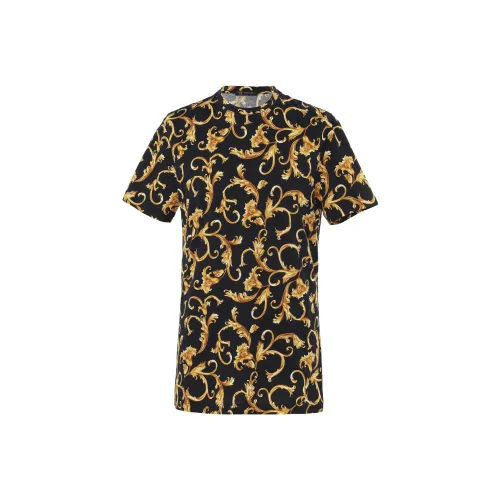 VERSACE Мужские черные T-рубашки