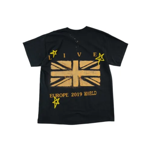 TRAVIS SCOTT Черная унисекс футболка