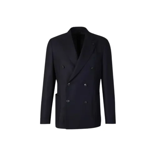 LARDINI Бизнес-костюм мужской темно-синий