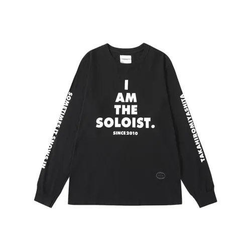 THE SOLOIST Черная унисекс футболка