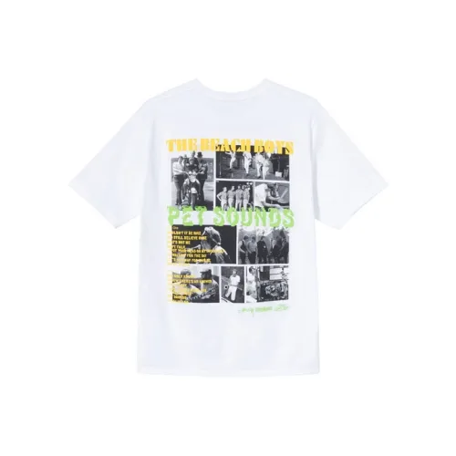 Stussy Белая Унисекс Футболка