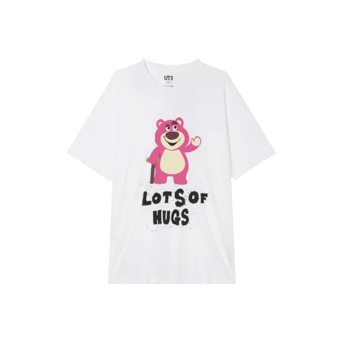 UNIQLO Белая унисекс футболка