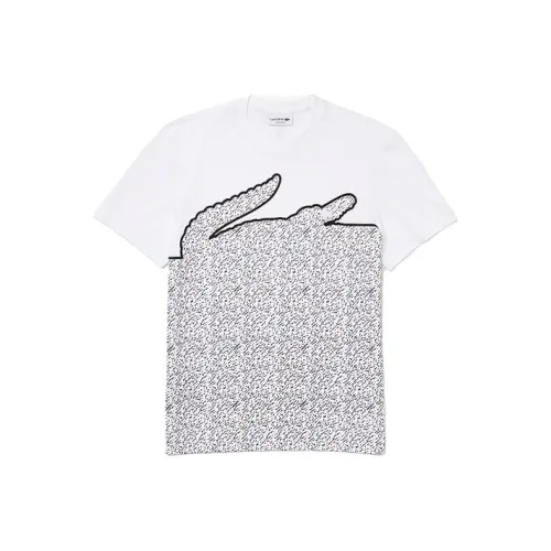 LACOSTE Collaboration Белая Мужская Футболка