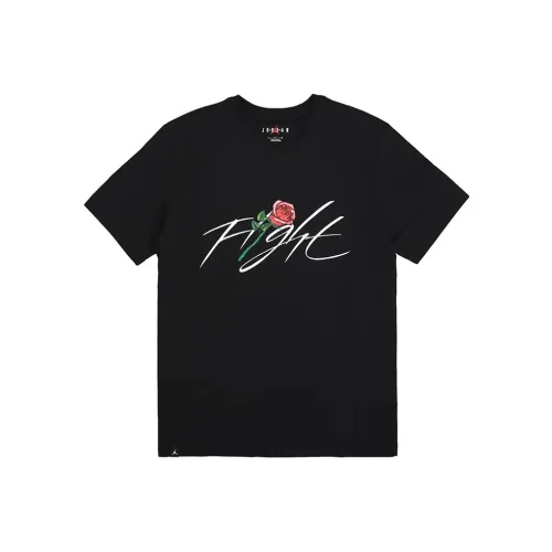 JORDAN Черные Мужские T-Рубашки