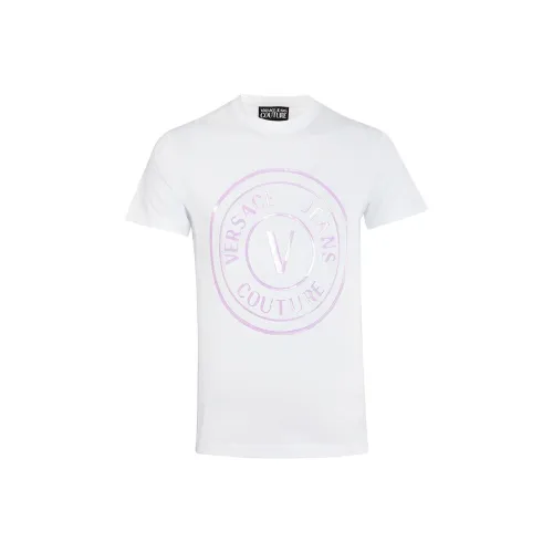 VERSACE JEANS COUTURE Белая Мужская Футболка