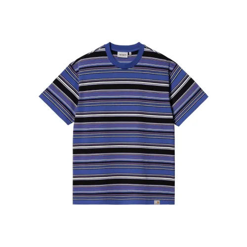 Carhartt WIP Collaboration Небесно-голубой Камень Унисекс Футболка