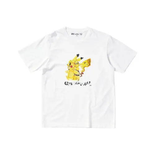UNIQLO x Pokémon UNIQLO Покемон Co Branded Series T-Shirt Unisex White
