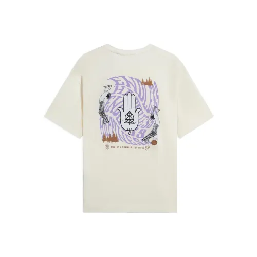 LINING Summer Party Белая Унисекс Футболка