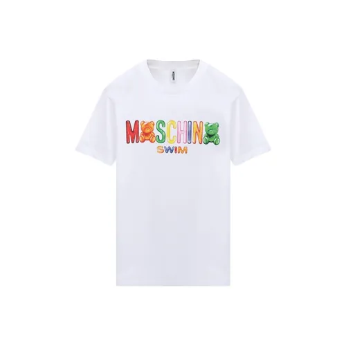 MOSCHINO Белый Унисекс T-рубашки