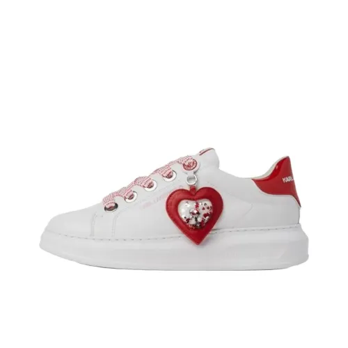 Karl Lagerfeld Kapri Low Топ Повседневная обувь Женская Белая