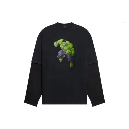 BALENCIAGA Черная Унисекс Футболка