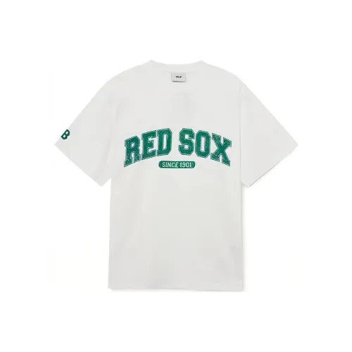 MLB Boston Red Sox Белая Унисекс Футболка