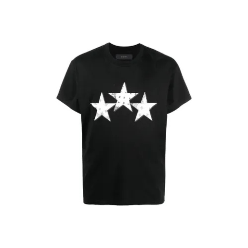 AMIRI Мужские черные футболки