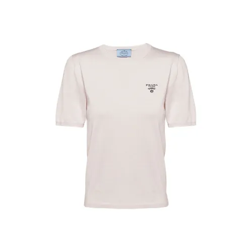 PRADA Розовые Мужские T-рубашки