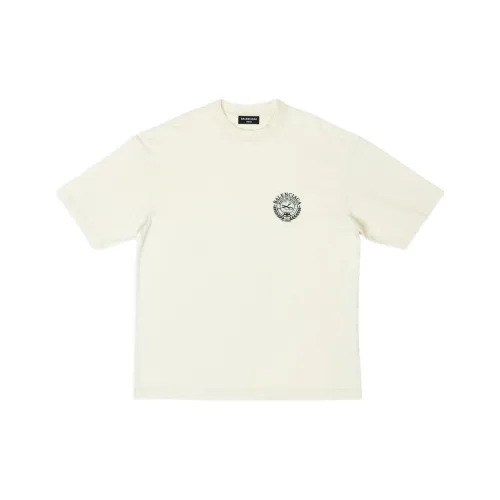 Balenciaga SS22 T-Shirt Мужской Светлый Бежевый