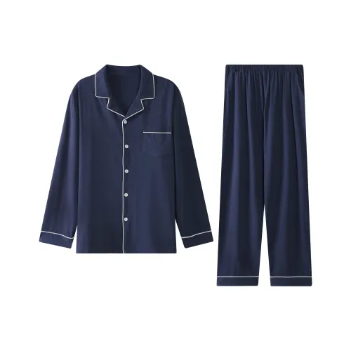 Huggy Kissy Пижамный комплект Мужской Серый Синий