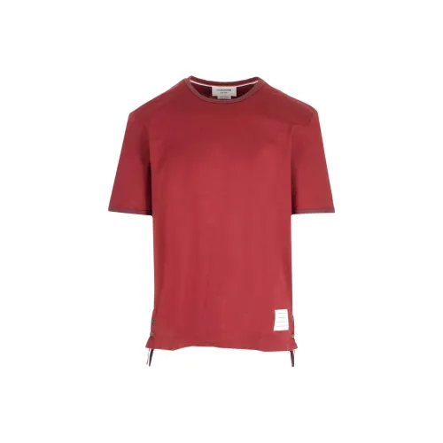 THOM BROWNE Red Мужская T-рубашка