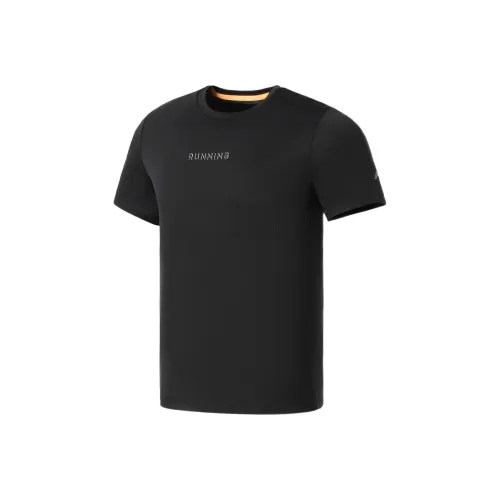LINING Li Ning Running Collection Т-рубашка Мужская Черная