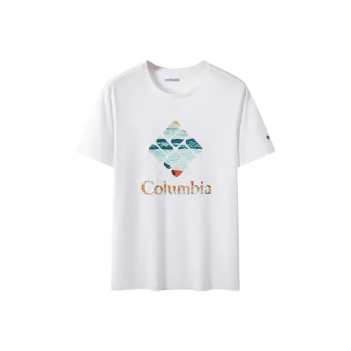Columbia совместная белая мужская футболка T