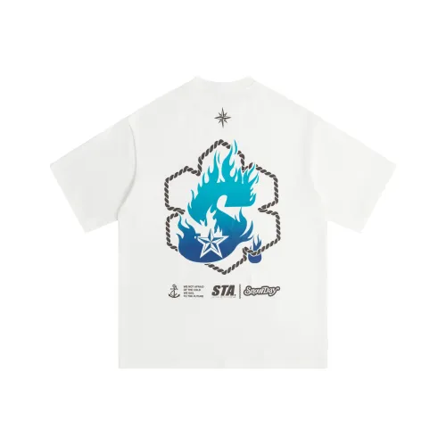 Snowday Белая Унисекс Футболка