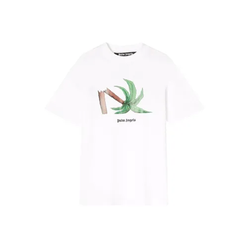 PALM ANGELS Белая Мужская Футболка