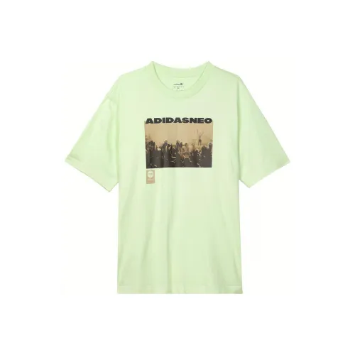 ADIDAS NEO T Рубашка Унисекс Lime Green