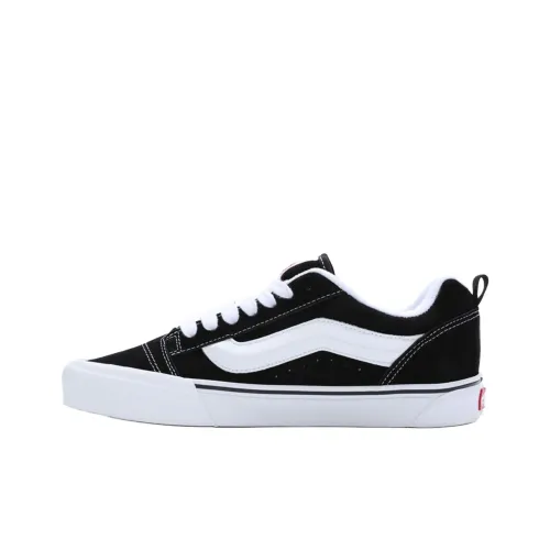 Vans Knu Skool Скейтборд Кроссовки Низкие Черные Мужские