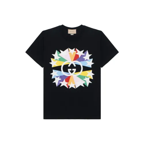 GUCCI Мужские черные футболки
