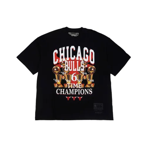 MITCHELL NESS T-Shirt Унисекс Черный