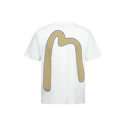 EVISU Белая Мужская T-Рубашка