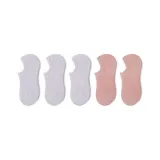5 пар (3 светло-фиолетовых + 2 розовых)