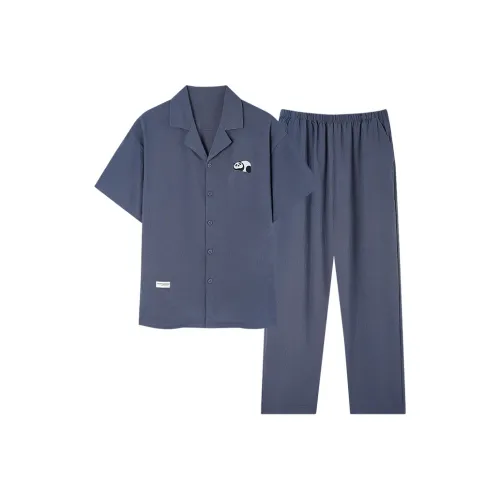 MIIOW Cool One Summer Series Пижамный комплект Мужской Светло-Синий