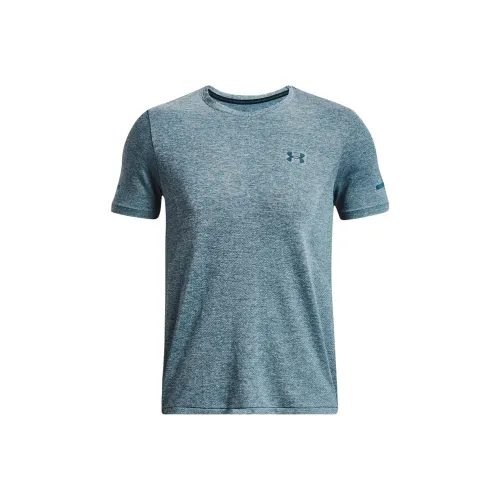 Under Armour T-Shirt Мужской Статический Синий