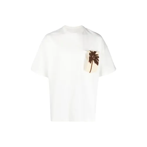 JIL SANDER Оптический Белый Цвет Мужская Рубашка T