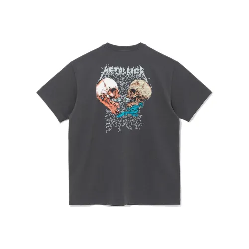 New Era x Metallica SS22 T-Shirt Мужской Серый