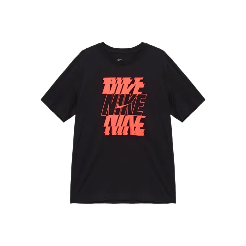 Nike Мужские черные футболки