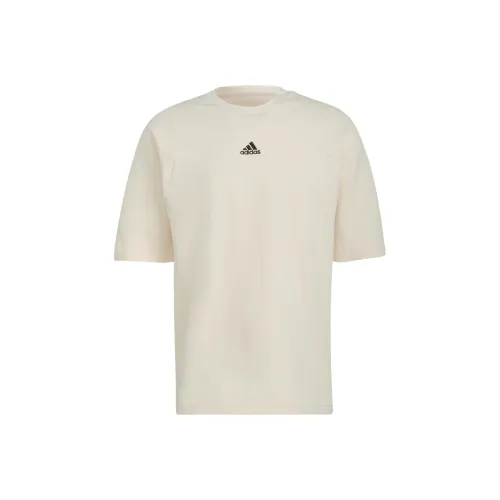 Adidas T-Shirt Мужская Желто-Белая