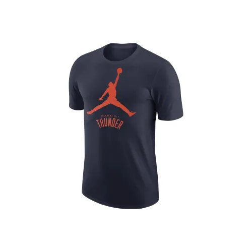 Nike Blue Men's T-Shirts Найк Синий Мужские Футболки