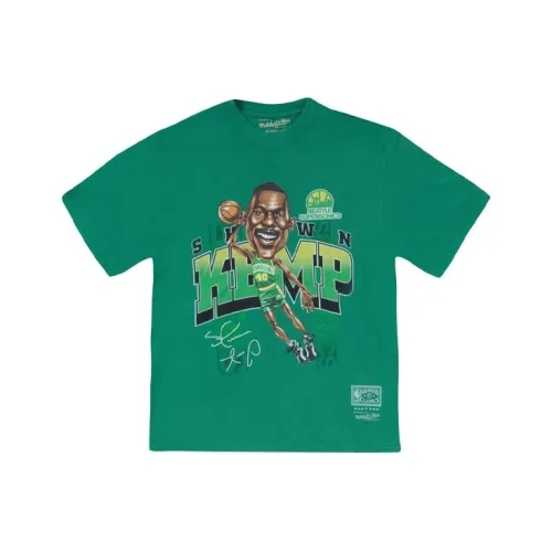 MITCHELL NESS T-Shirt Унисекс Зеленый