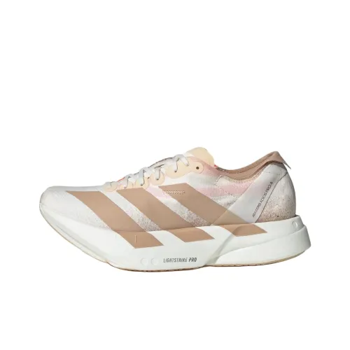 Adidas Adizero Adios Pro 4 Беговые кроссовки Низкий топ Белый/Оранжевый Желтый Женские