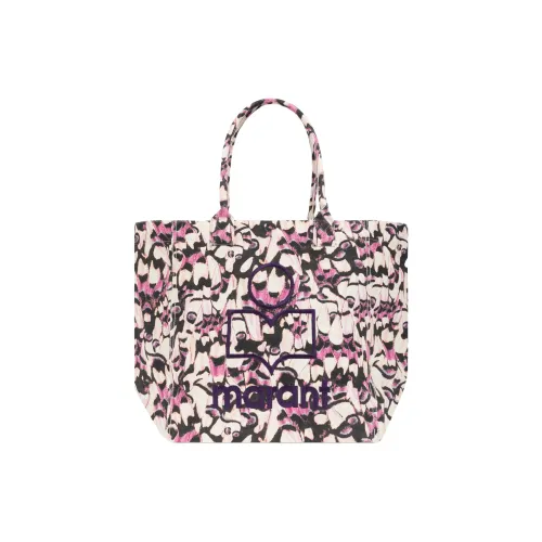 ISABEL MARANT Хлопок Тоут Сумка Сумка для покупок Сумка Обычный Женские Сухие Сливы Розовый