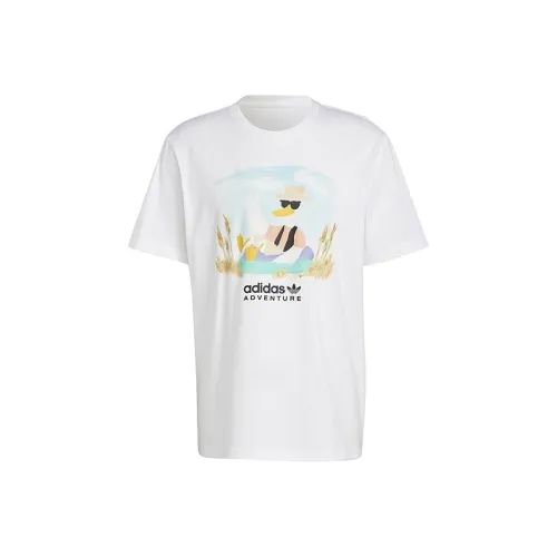 Adidas Originals T-Shirt Мужской Белый